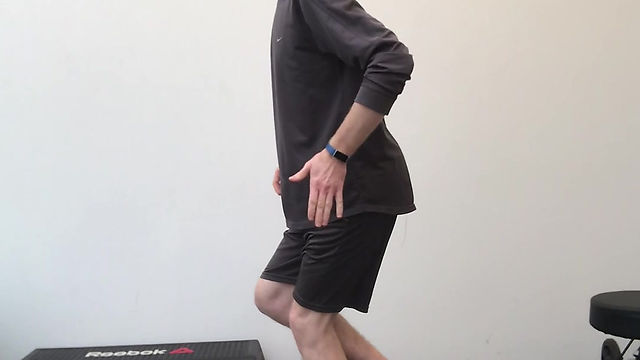 Gluteal activation exercises